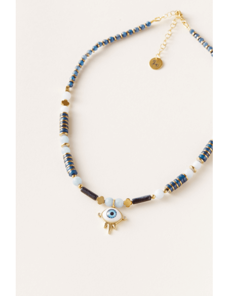 pietre, placcato oro 14K, braccialetti, orecchini, collane